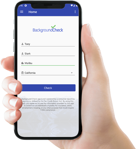 Free Background Check - Android App